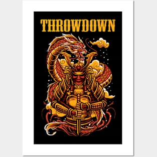 THROWDOWN MERCH VTG Posters and Art